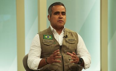 Ministro da Cidadania, Ronaldo Bento, participa do programa Repórter Brasil Tarde