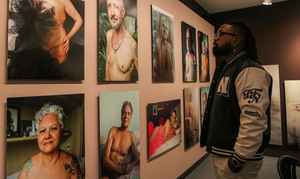 São Paulo (SP), 29/05/2025 - Abertura da nova exposição do Museu da Diversidade Sexual em parceria com a Parada SP, intitulada “O mais profundo é a pele.Foto: Cadu Pinotti/Agência Brasil