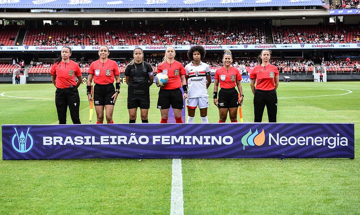 São Paulo (SP), 19/09/2024 - 
TV Brasil transmite jogo decisivo entre Corinthians e São Paulo pela final do Campeonato Brasileiro de Futebol Feminino. Foto: CBF/Divulgação
