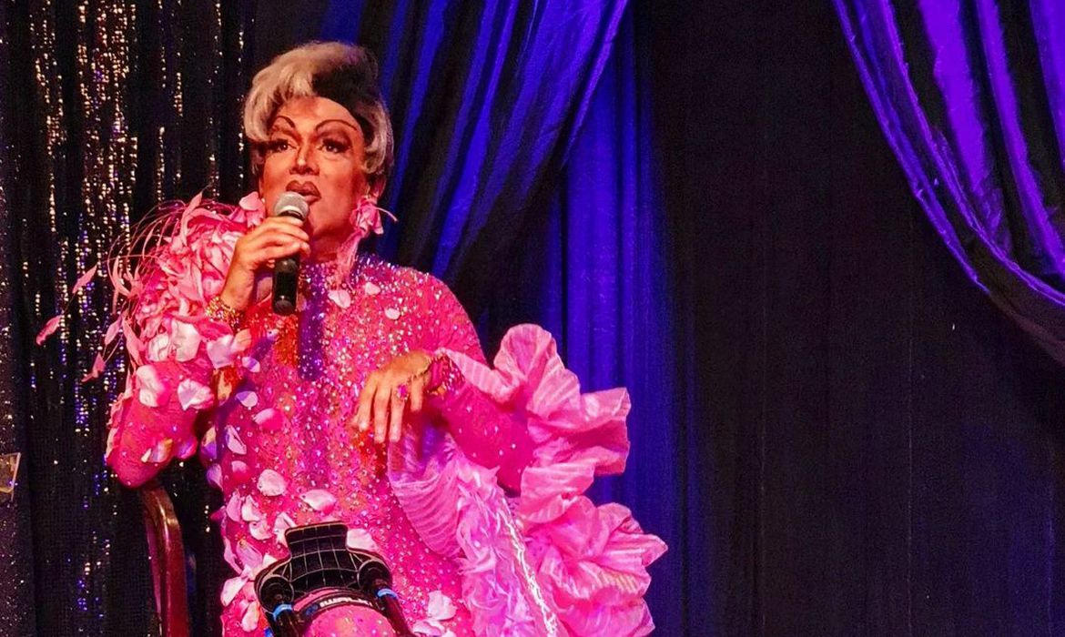 Rio de Janeiro (RJ) 30/10/2023 - Artista Lorna Washington morre aos 61 anos, no Rio Transformista defendeu pessoas que convivem com HIV/Aids Foto:Lorna Washington/Instagram