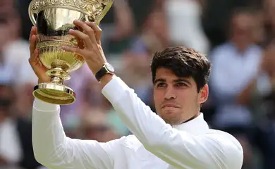 Carlos Alcaraz conquista bicampeonato em Wimbledon
14/07/2024
REUTERS/Paul Childs