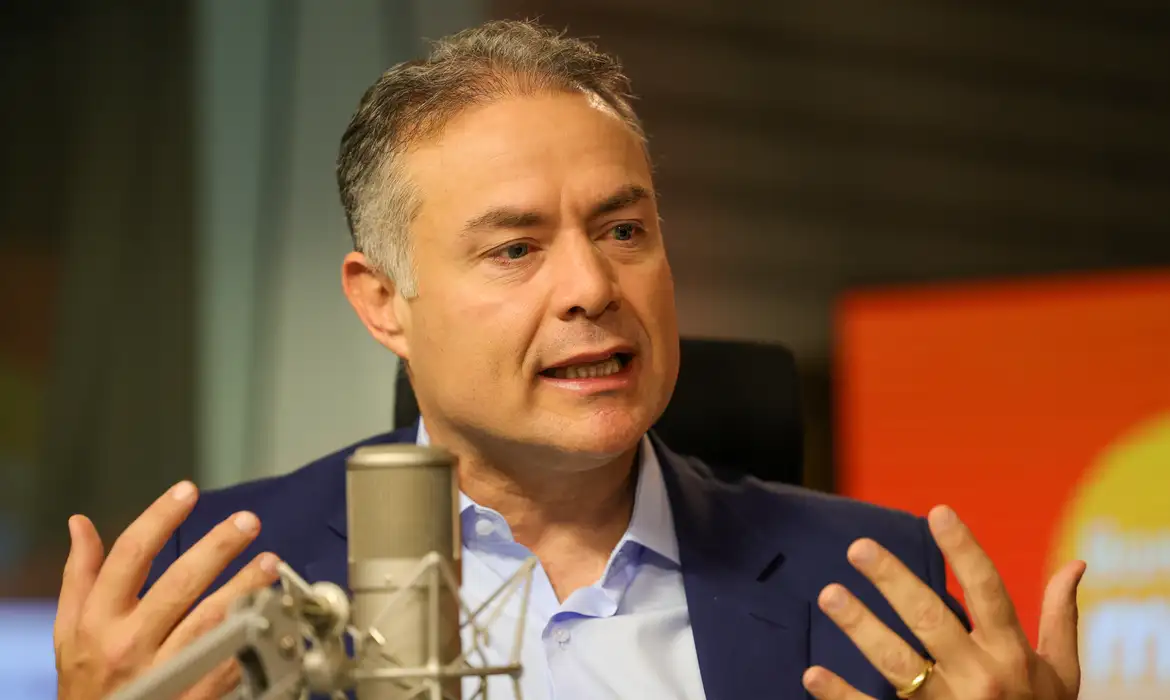 Fabio Rodrigues-Pozzebom/ Agência Brasil Brasília (DF) 29/10/2025 - Ministro dos Transportes, Renan Filho, participa do programa Bom Dia, Ministro  Foto: Fabio Rodrigues-Pozzebom/ Agência Brasil