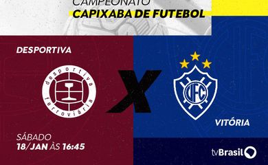 Brasília (DF), 16/01/2025 - A TV Brasil, emissora da Empresa Brasil de Comunicação (EBC), vai exibir neste fim de semana as emoções da Série A do Campeonato Capixaba de futebol. O duelo Desportiva Ferroviária x Vitória será transmitido ao vivo, no sábado (18), a partir das 16h45. As imagens, narração e comentários serão da parceira TVE Espírito Santo. Frame: TV Brasil/Divulgação