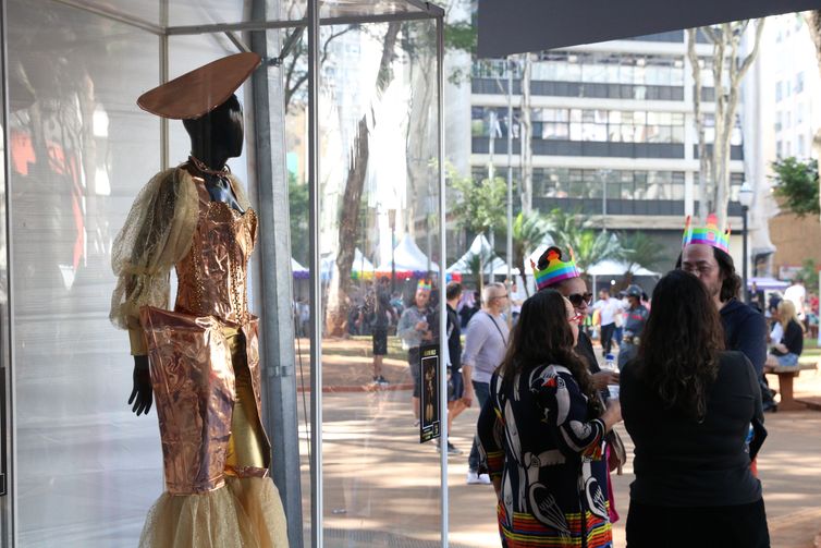 Feira faz parte dos eventos extras da 26ª Parada do Orgulho LGBT+ -Rovena Rosa/Agência Brasil