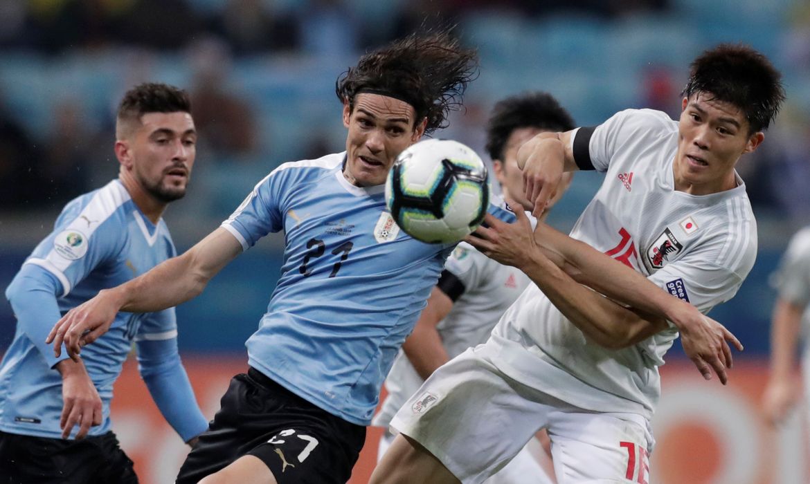 Japão e Uruguai se enfrentam na Copa América na Arena do Grêmio