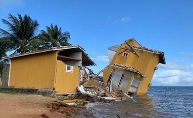 Aracaju (SE), 17/10/2024 - Estudo aponta aumento de erosão na Praia do Saco,. Foto: Josafá Neto/Rádio UFS