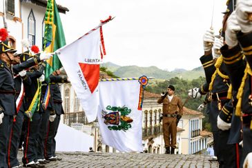 Homenagens à Inconfidência Mineira no Dia de Tiradentes, em Ouro Preto
