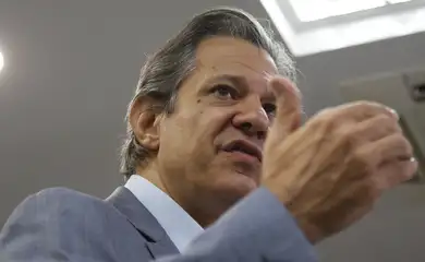 São Paulo (SP) 22/03/2024 - Coletiva de imprensa do Ministro da Fazenda, Fernando Haddad. Foto: Paulo Pinto/Agência Brasil