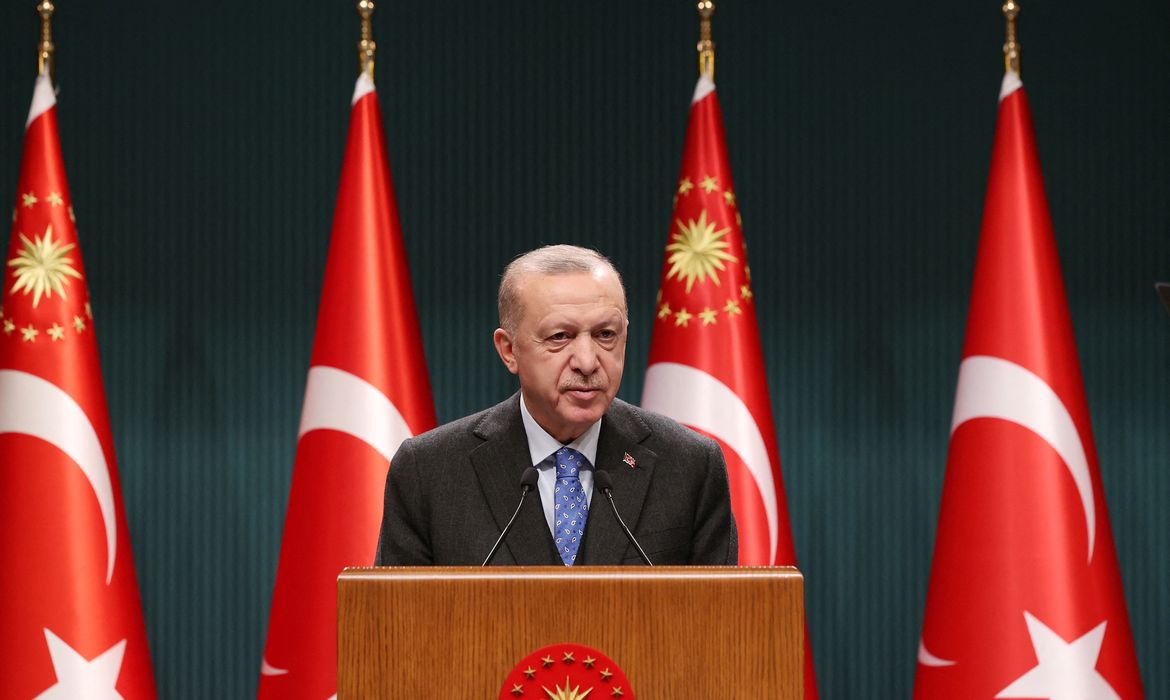 Presidente da Turquia, Recep Erdogan 