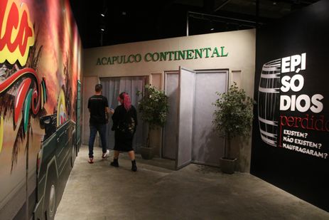 São Paulo (SP), 05/01/2024 - Mostra Chaves: A Exposição, que comemora os 40 anos de estreia do seriado no Brasil, no MIS Experience. Foto: Rovena Rosa/Agência Brasil