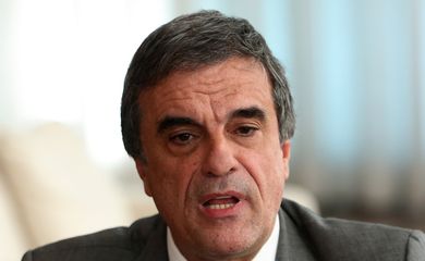 Brasília - José Eduardo Cardozo, que defende a presidenta afastada, Dilma Rousseff, na Comissão Processante do Impeachment no Senado, fala dos próximos passos no processo  (Wilson Dias/Agência Brasil)