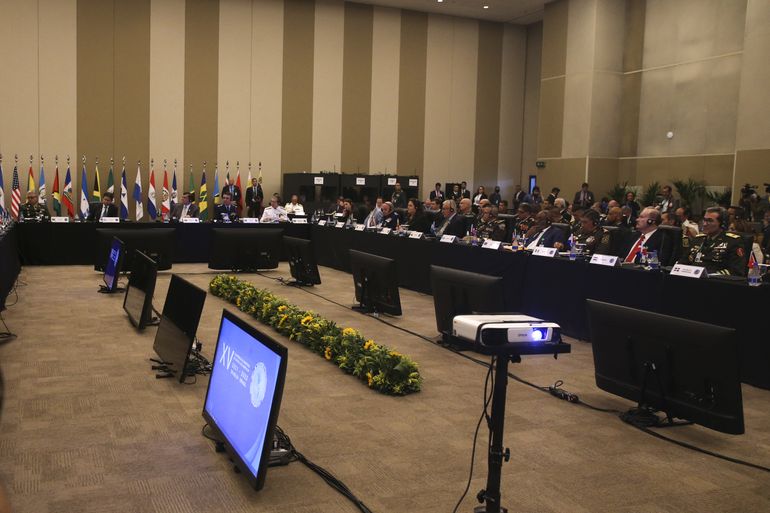 O ministro da Defesa, Paulo Sérgio Nogueira de Oliveira, abre oficialmente a 15ª Conferência de Ministros de Defesa das Américas (15ª CMDA)