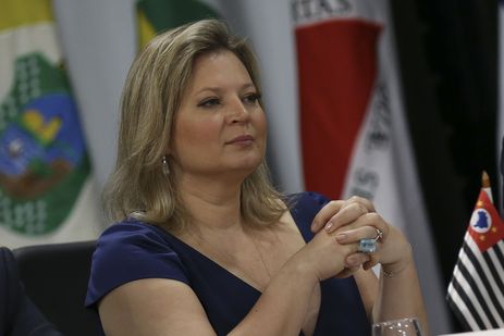 A deputada Joice Hasselmann participa da 5ª Reunião do Fórum de Governadores.