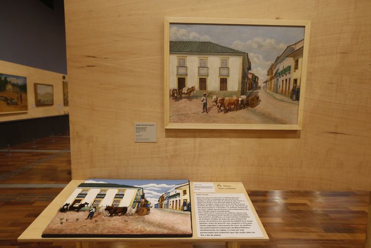 Paulo Pinto/Agência Brasil São Paulo (SP), 04/11/2024 - A exposição “Onde há fumaça: arte e emergência climática”, o Museu do Ipiranga questiona a ideia de progresso ainda predominante, que gera a situação atual de emergência climática. . Foto: Paulo Pinto/Agência Brasil