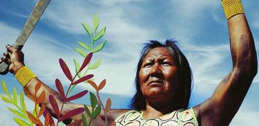 Tuíra Kayapó, liderança indígena