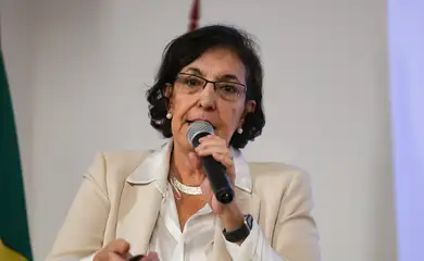Rio de Janeiro (RJ), 24/10/2024 – A diretora executiva de exploração e produção da Petrobras, Sylvia Anjos fala durante aula aberta Coppe/UFRJ, na Ilha do Fundão, na zona norte da capital fluminense. Foto: Tomaz Silva/Agência Brasil