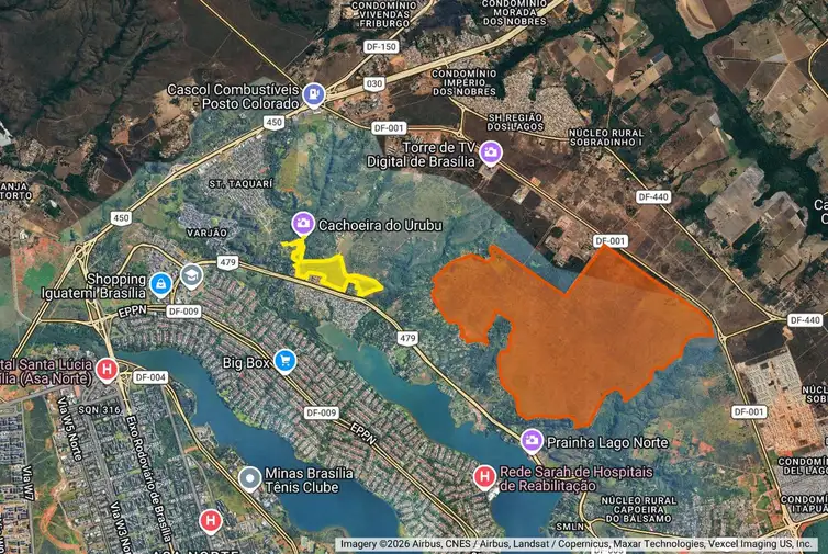 Associação Preserva Serrinha Mapa do Parque da Serrinha do Paranoá
