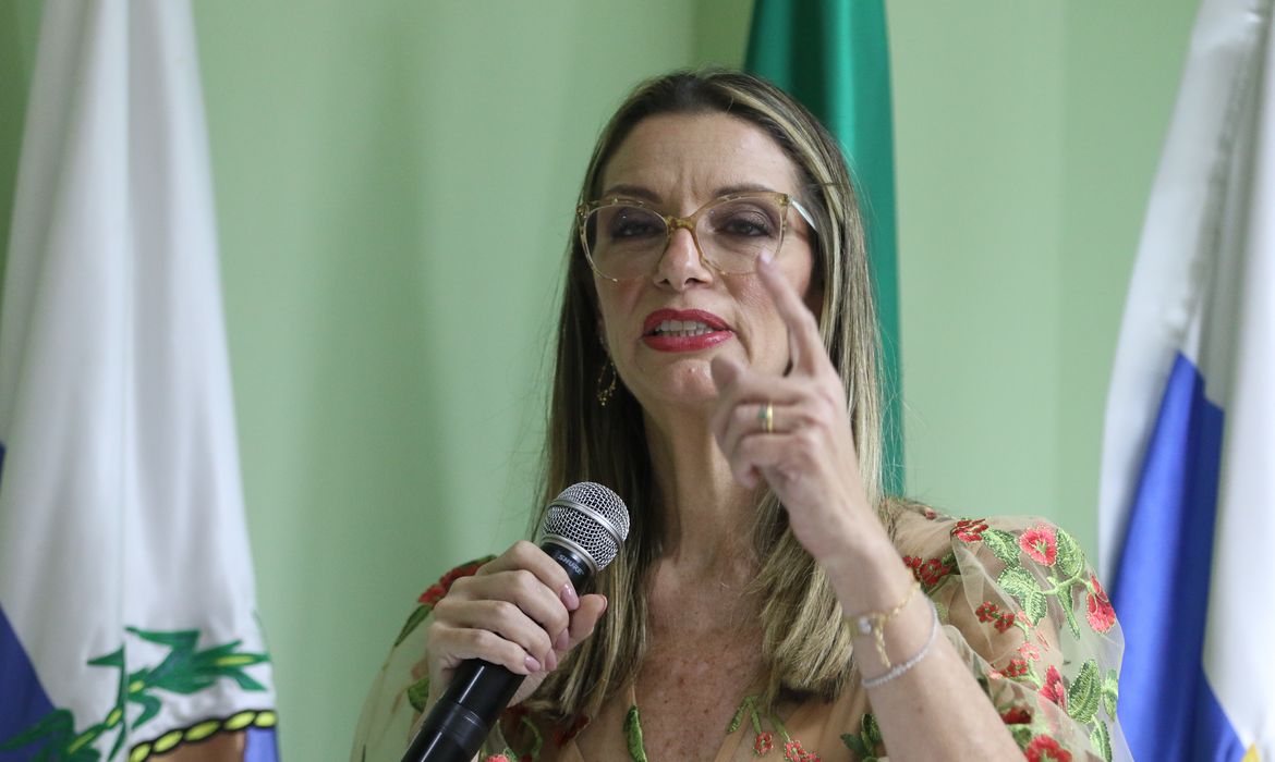 Posse da nova defensora pública-geral do Rio de Janeiro, Patrícia Cardoso, que estará à frente da instituição no biênio 2023-2024, na sede da instituição, no centro da cidade.
