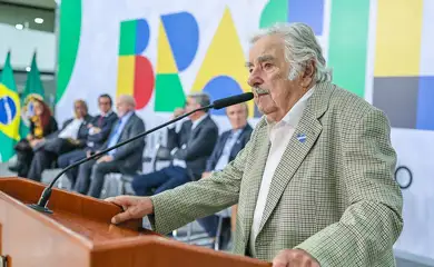 Brasília (DF), 01.03.2023 - Encontro com a Confederação Sindical de Trabalhadores e Trabalhadoras das Américas (CSA), no Palácio do Planalto. Ex-presidente do Uruguai, José Mujica, participou do encontro. Foto: Ricardo Stuckert/PR