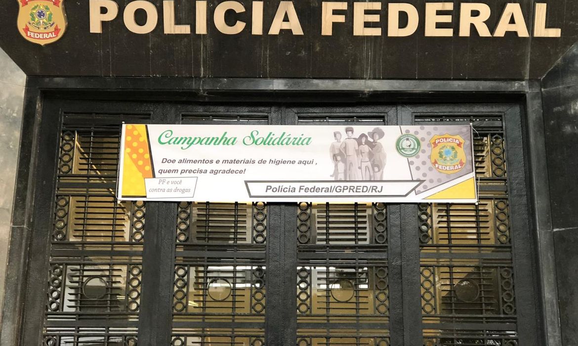 Campanha solidária da PF