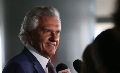 Entrevista do governador Ronaldo Caiado