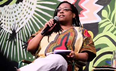 ESCRITORAS NEGRAS: A RIQUEZA DA PRODUÇÃO LITERÁRIA E A BUSCA POR MAIS DESTAQUE NO MERCADO EDITORIAL. Na foto Cidinha da Silva Foto: FLIP 2022/Divulgação