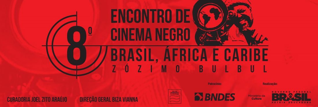 Banner do 8º Encontro de Cinema Negro