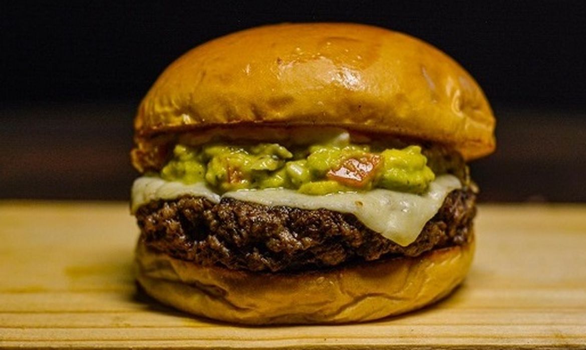 Embrapa desenvolve Novo Burger, um hambúrguer sem proteína animal, feito com fibra de caju e proteína de soja.
