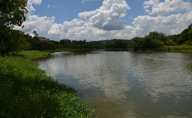 Mairiporã (SP) - A barragem Sete Quedas faz parte do Sistema Cantareira de abastecimento de água para a capital (Rovena Rosa/Agência Brasil)