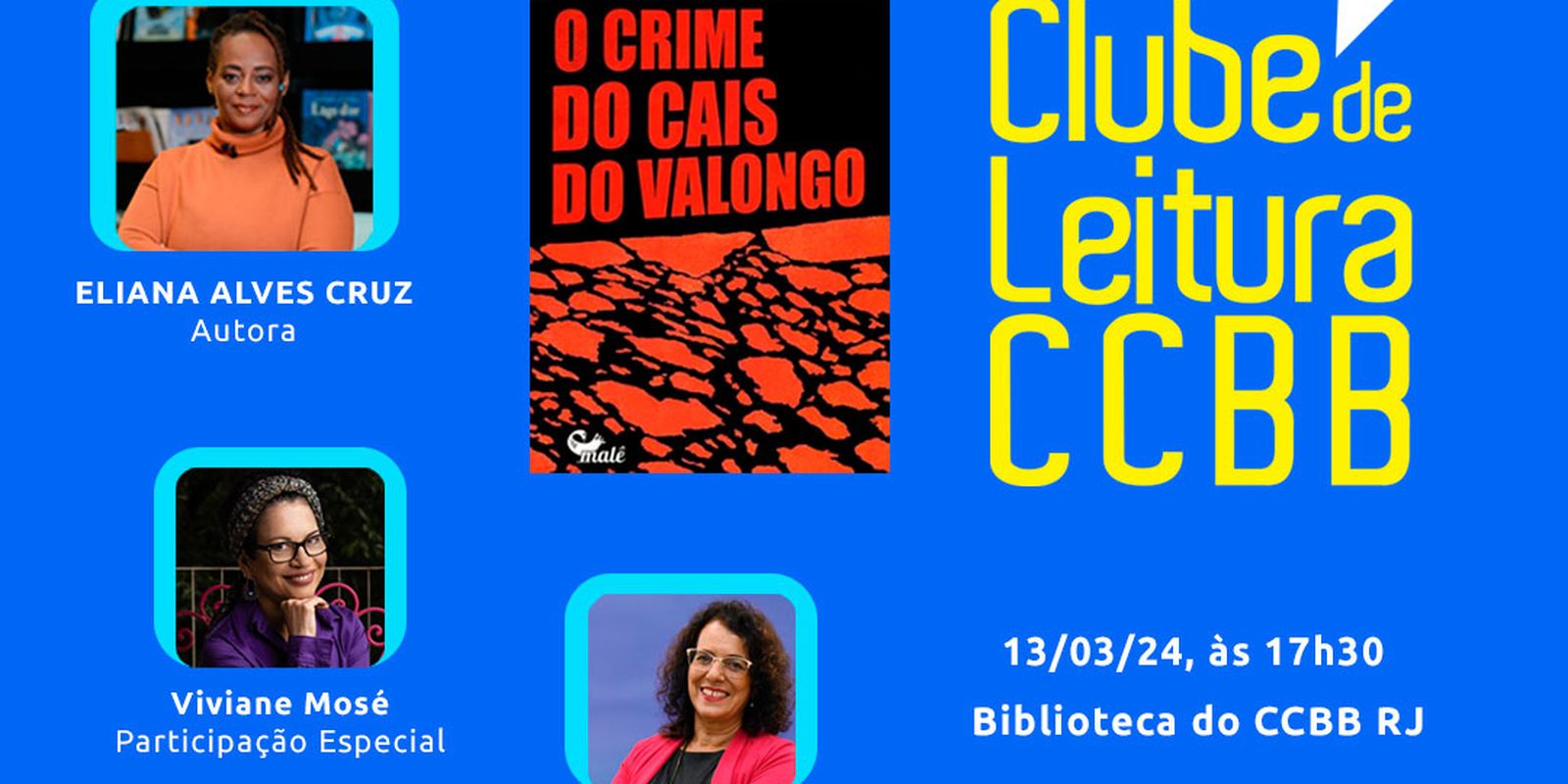 No Rio, Clube do CCBB debate literatura feminina negra