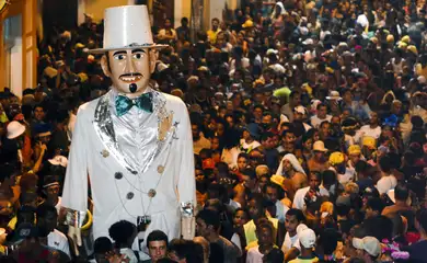 Agência Brasil 30 Anos - Desfile do Homem da meia-noite no Carnaval do Olinda