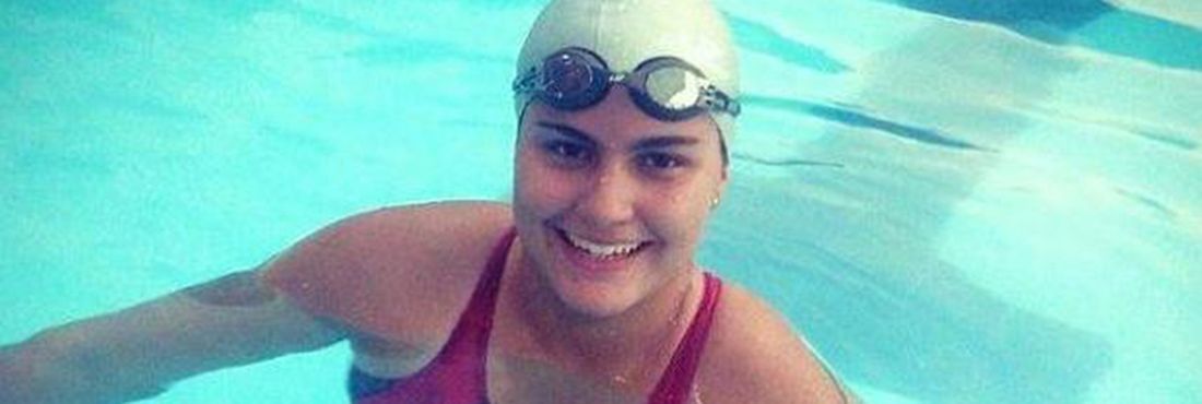 A nadadora paralímpica, Mariana Gesteira