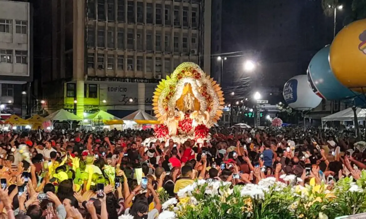 Recife 16/07/2024 Festa da Nossa Senhora do Carmo, a Mãe do Carmelo. Festa está sendo organizada pela Basílica do Carmo. Foto divulgação/ Arquidiocese de Olinda.