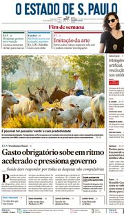 Capa do Jornal O Estado de S. Paulo Edição 2024-04-21