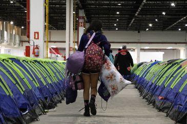 São Paulo (SP), 09/07/2024 - Acampamento do festival de tecnologia Campus Party no Expo Center Norte. Foto: Rovena Rosa/Agência Brasil