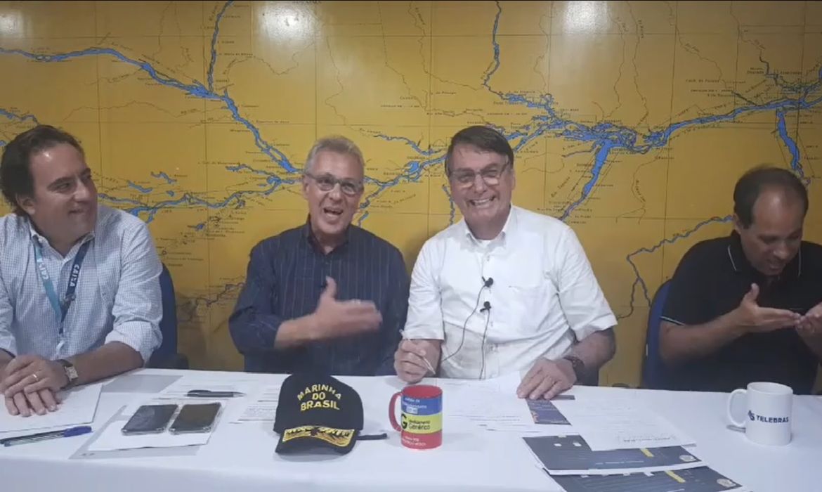 Live da semana Presidente Jair Bolsonaro, 08/10/2020
