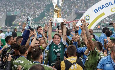 Bolsonaro, Palmeiras, campeão