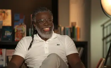 Rio de Janeiro (RJ), 19/11/2024 - Trilha de Letras recebe o filósofo, educador e escritor Renato Noguera. Foto: TV Brasil/Divulgação