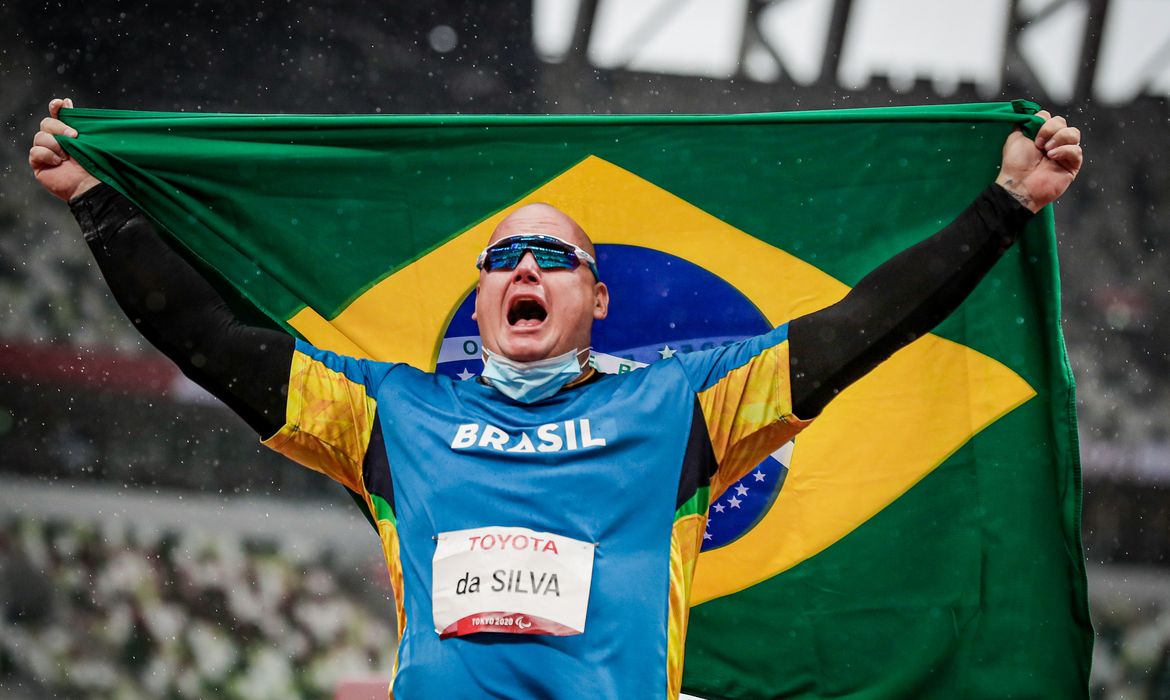 Wander Roberto/CPB/Direitos Reservados alessandro da silva, lançamento de disco, atletismo, tóquio 2020, paralimpíada