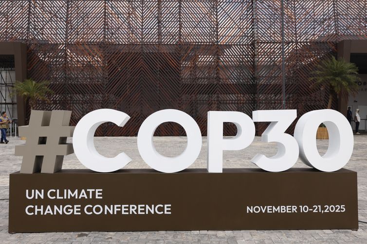 Belém (PA), 07/11/2025 - Pavilhões da COP30.
Foto: Tânia Rêgo/Agência Brasil