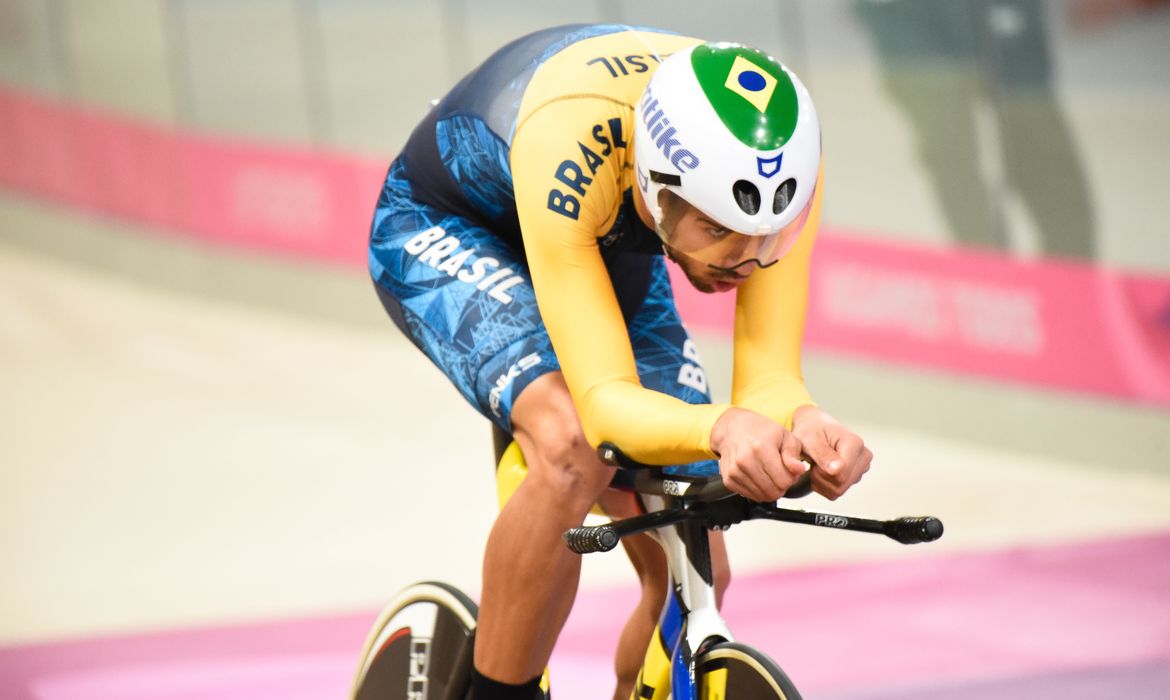 Jogos Parapanamericanos Lima 2019
Ciclismo de Pista
Contrarelógio Classe C5
Lauro César Mouro Chaman conquista Ouro.