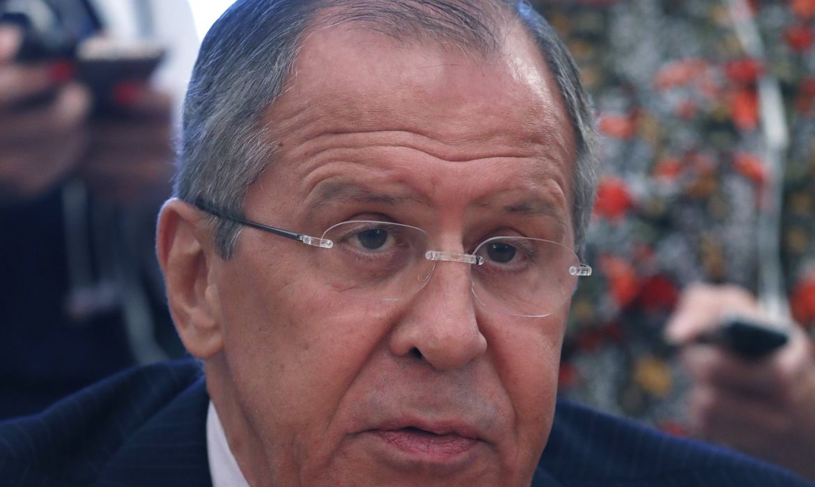Ministro de Assuntos Exteriores da Rússia, Sergey Lavrov