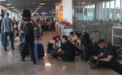 São Paulo (SP) 11/12/2025 . Movimento nas salas de embarque do Aeroporto de Congonhas.
Foto Paulo Pinto/Agencia Brasil
