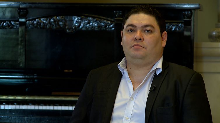 Divulgação/TV Brasil Miqueias Willina ressalta a emoção, o privilégio e a responsabilidade de cantar no palco do Teatro Amazonas