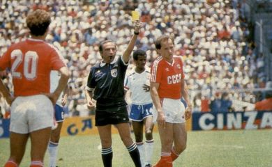 Romualdo Arppi Filho - Árbitro, Juiz, final, Copa do Mundo, 1986