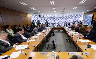 Brasília (DF), 12/08/2025 - Reuniãao lideres.
Foto: Marina Ramos/Câmara dos Deputados