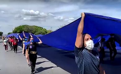 Reuters protesto Brasília