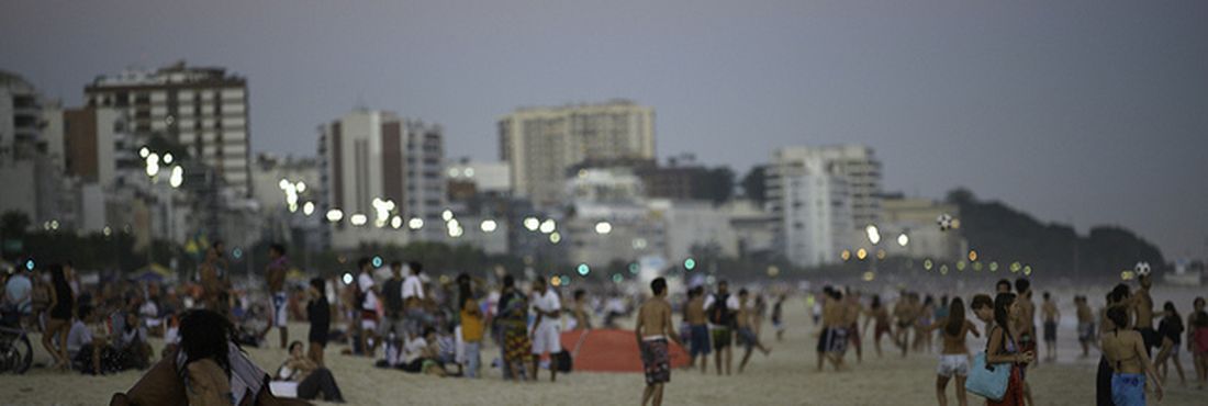 Praia de Ipanema, na zona sul do Rio de Janeiro
