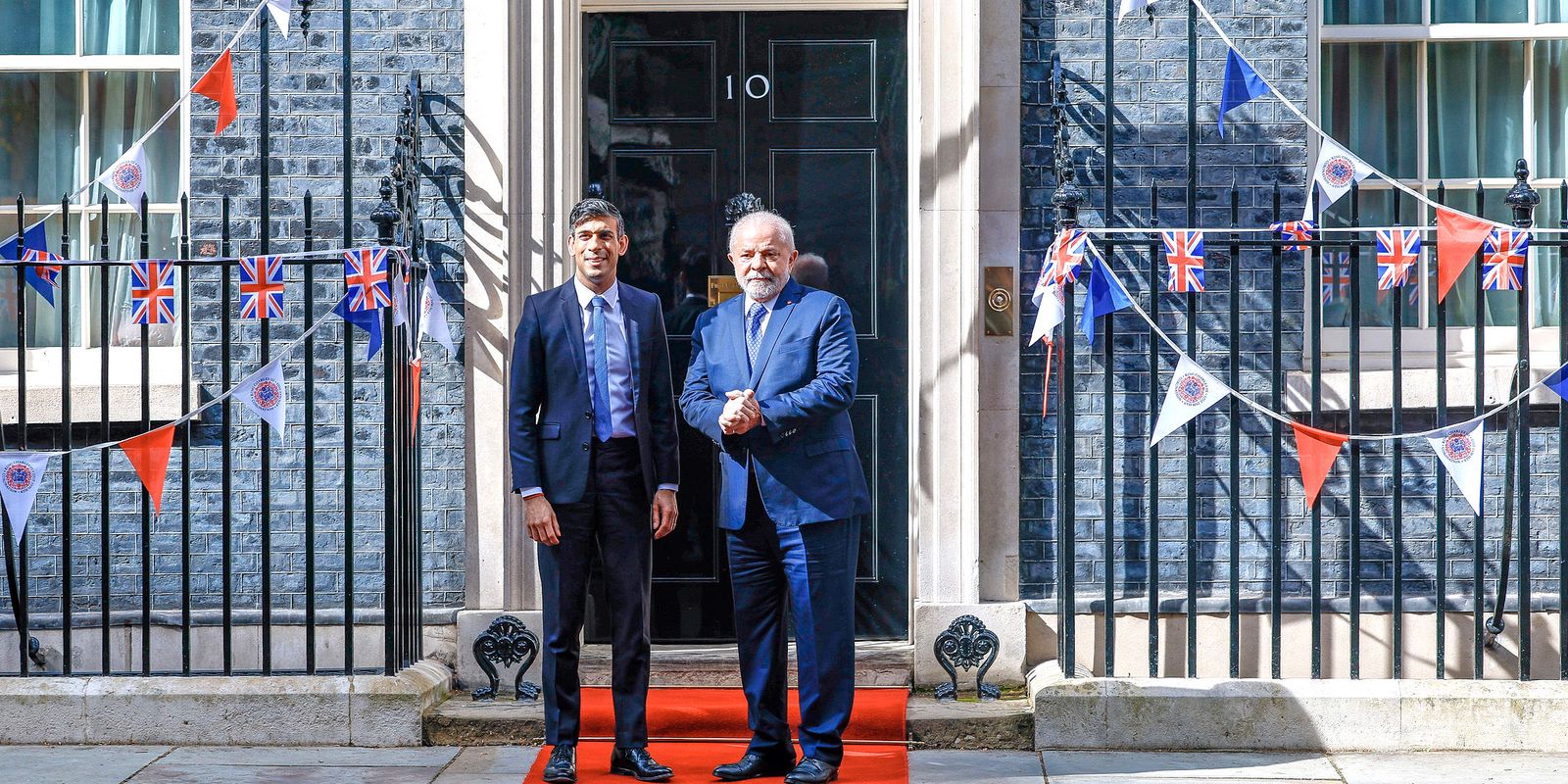 RETROSPECTIVA_2023 Lula visita Primeiro Ministro Inglês Rishi