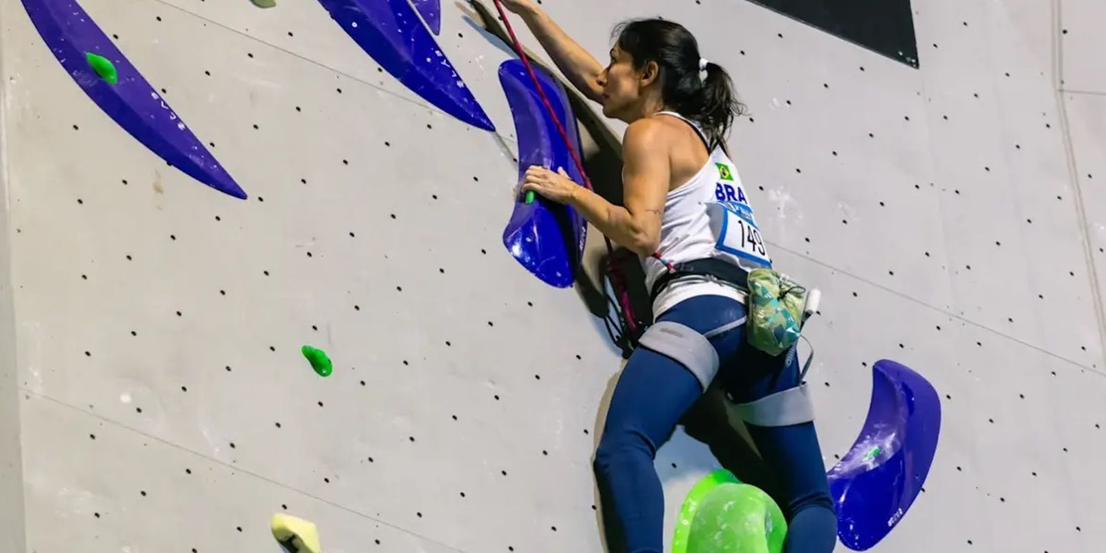 Marina Dias é ouro na etapa de Laval da Copa do Mundo de paraescalada Marina Dias é ouro na etapa de Laval da Copa do Mundo de paraescalada